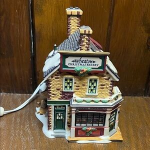 Department 56 Christmas Bakery Holiday Village House